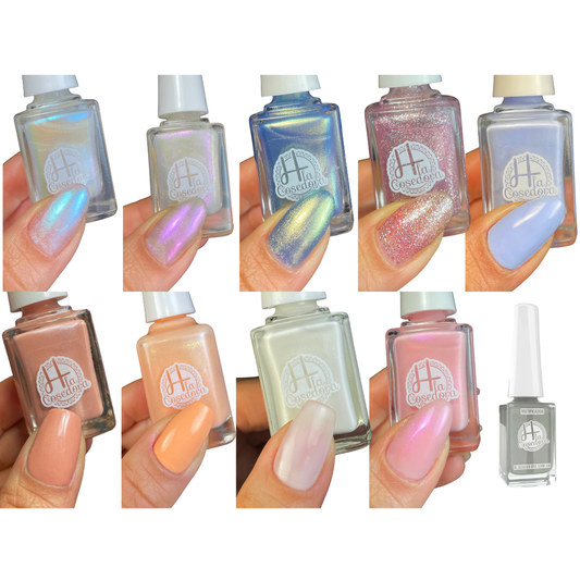 Combo 9 Esmaltes Tradicionales + 1 Matificador