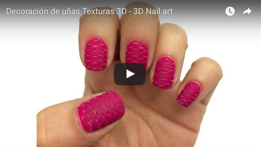 Decoración de uñas Texturas 3D