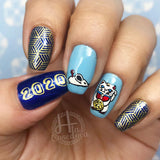 Goldy Thursday - Dorado - hlacosedora - Placa Stamping - Esmalte Stamping - Kit Stamping - cuidado manos - cuidado uñas