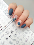 Odisea en el Espacio - hlacosedora - Placa Stamping - Esmalte Stamping - Kit Stamping - cuidado manos - cuidado uñas