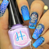 Odisea en el Espacio - hlacosedora - Placa Stamping - Esmalte Stamping - Kit Stamping - cuidado manos - cuidado uñas