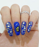 Goldy Thursday - Dorado - hlacosedora - Placa Stamping - Esmalte Stamping - Kit Stamping - cuidado manos - cuidado uñas